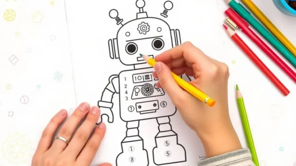 Robots Dot to Dot Nattapong