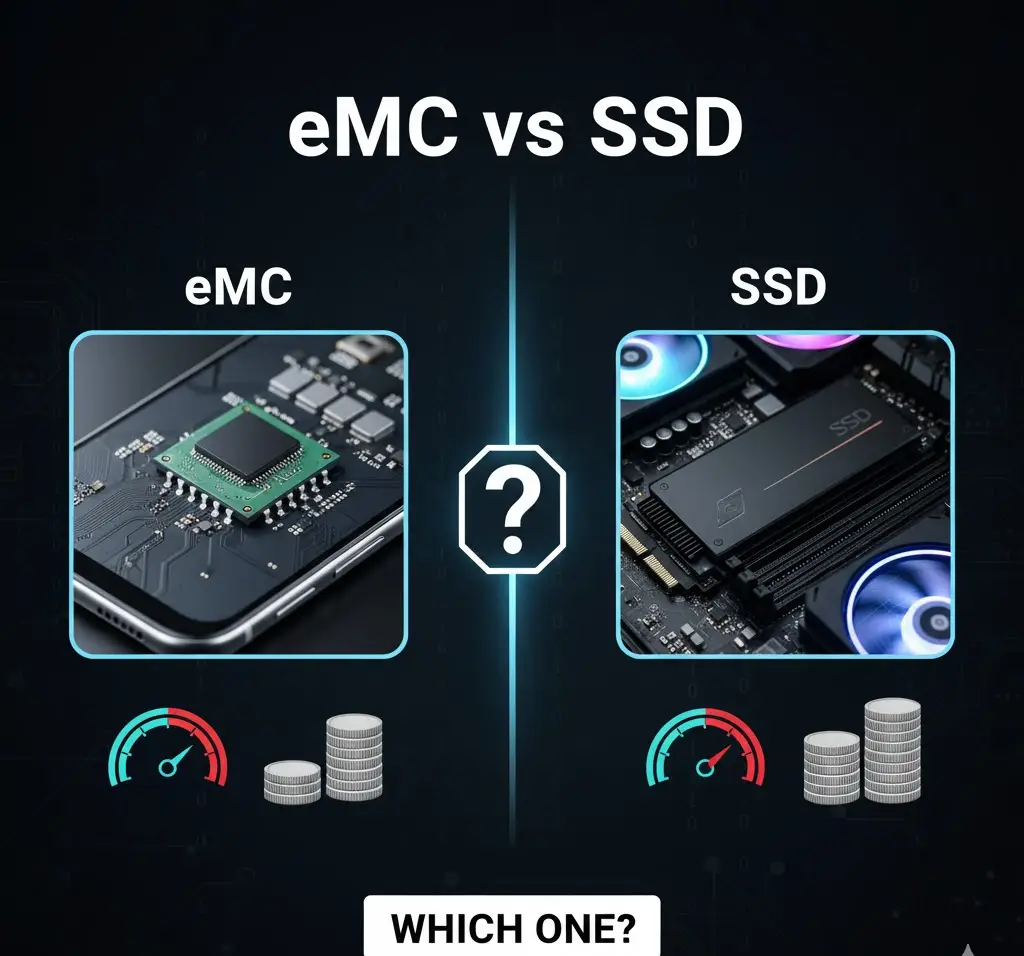eMMC vs SSD